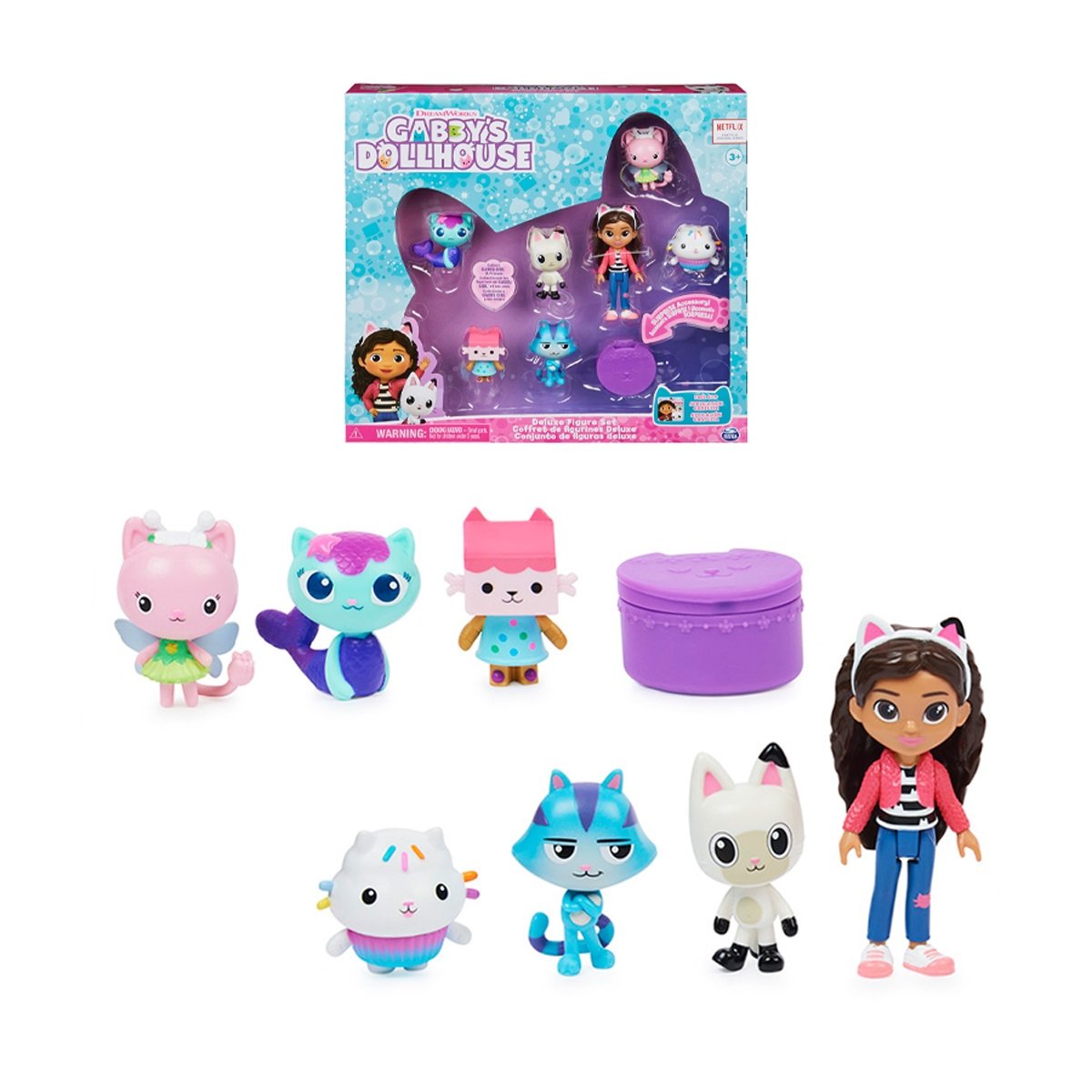 Gabby Dollhouse Set Figuras